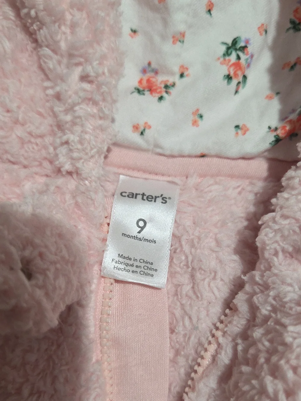 Cozy Pink Fleece Hooded One-Piece for Kids